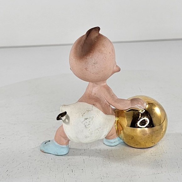 Freeman McFarlin Baby Bowling Figurine Diaper Pin - Picture 3 of 6